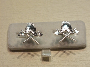 Fire Service cufflink - Click Image to Close